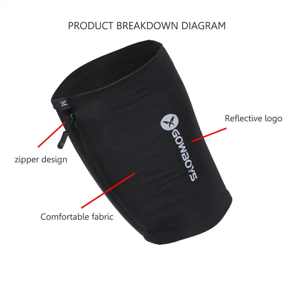 Mobile Arm Waterproof Cell Phone Armband Bag Portable Elastic Running Jogging Case Cover for 240826_voghion.com