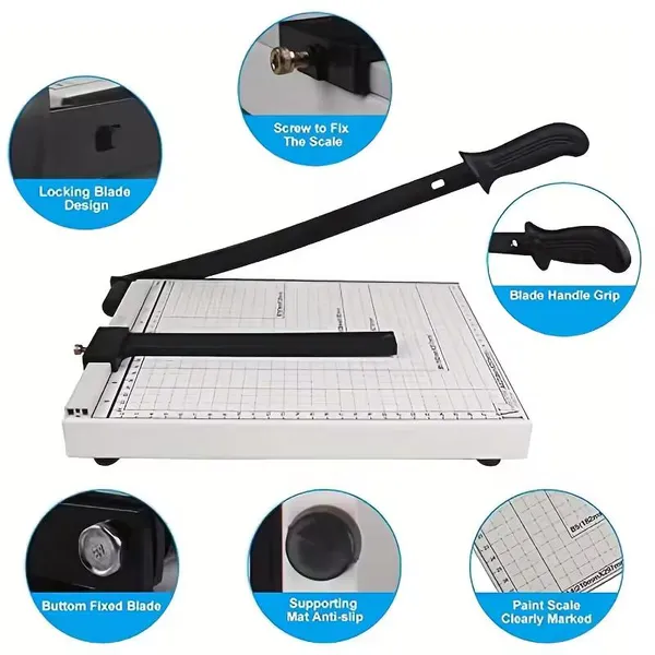 Tagliacarte di precisione sicuro antiscivolo per ufficio hobby_voghion.com