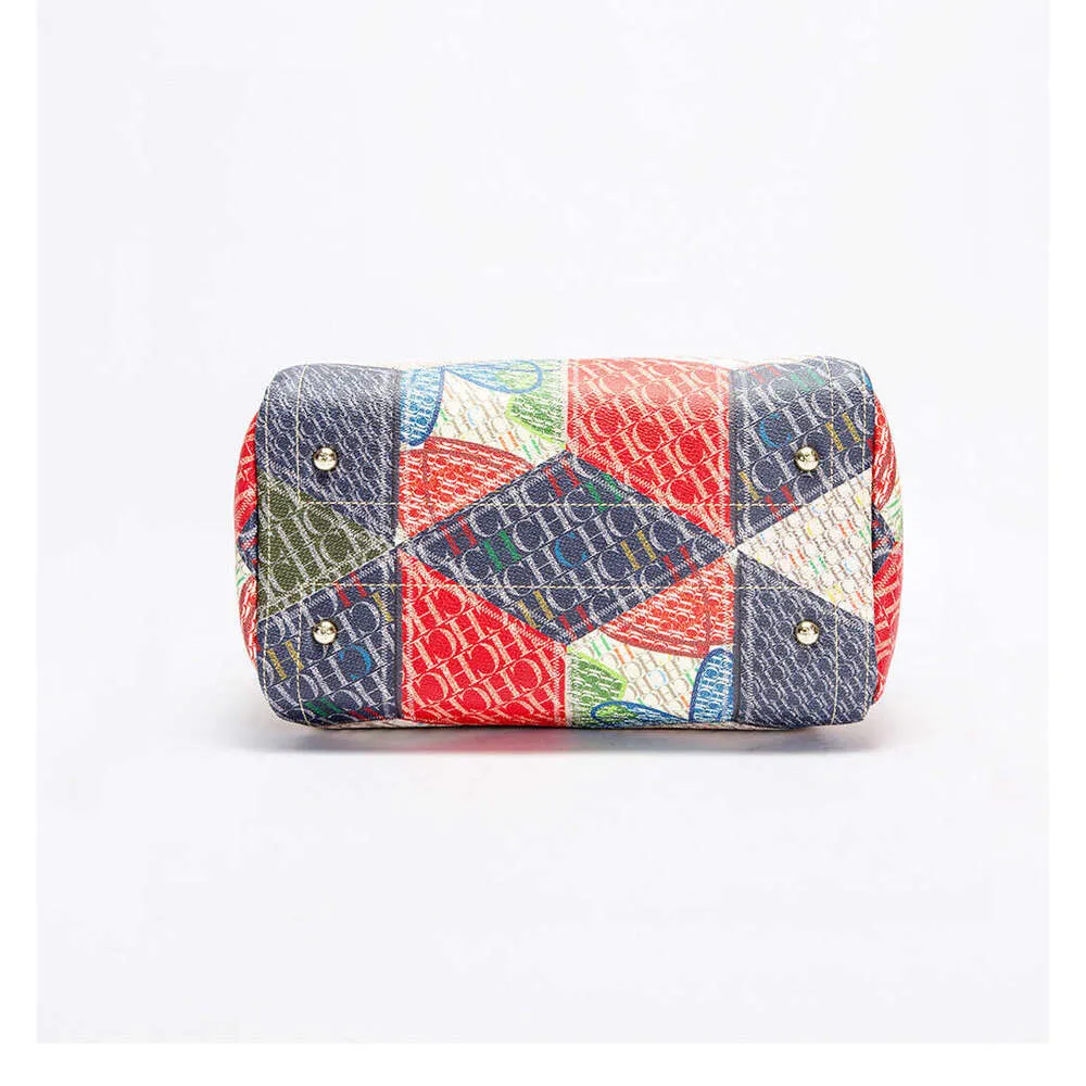 CHHC High Quality Ladies Jacquard Craftsmanship Metal Hanging Wer Pattern Large Capacity Handbag Designer New_voghion.com