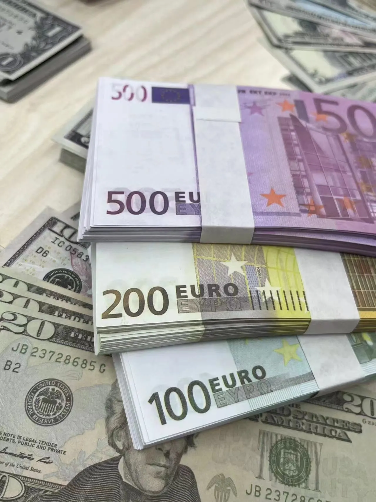 Fake Euro Banknotes For Party Decorations And Prop Money Pack_voghion.com