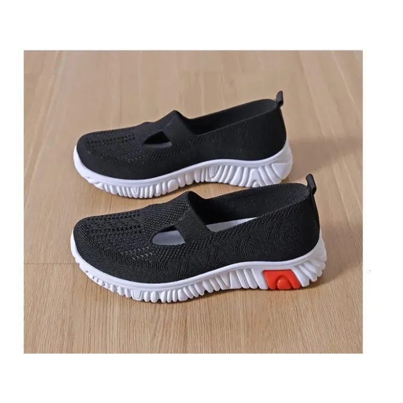 Orthopädische Schuhe für Damen, Stoff, lässig, bequem, weich, atmungsaktiv, flache Tennisschuhe für Damen 240627_voghion.com