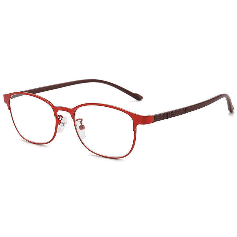 Neu Lesebrille mit Metallrahmen und hochauflösendem Anti-Blaulicht-Augenschutz für Männer und Frauen im mittleren Alter_voghion.com
