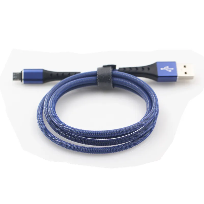 Micro Typ C Kabel 1m/3ft 2,4A Schnelle Lade Draht Für Samsung S20 Redmi Daten Handy USB ladegerät Kabel Mit Einzelhandel_voghion.com