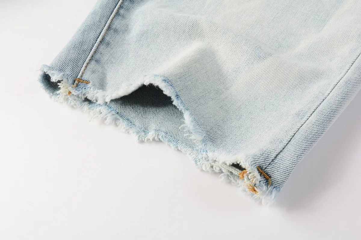 Designer tem_shin_jeans Jeans pour hommes Shorts Hip Hop Casual court Longueur genou jeans vêtements 29-40 Taille shorts denim de haute qualité_voghion.com