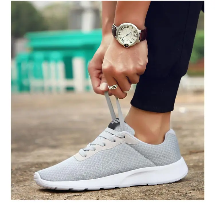 Men's Breathable Mesh Sneakers Casual Versatile Shoes For Spring_voghion.com