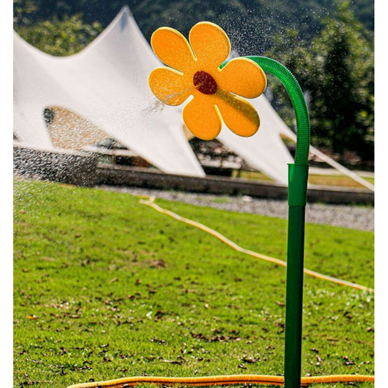 The Lazy Man Genius Irrigação Automática de Jardim com Aspersor de Girassol_voghion.com