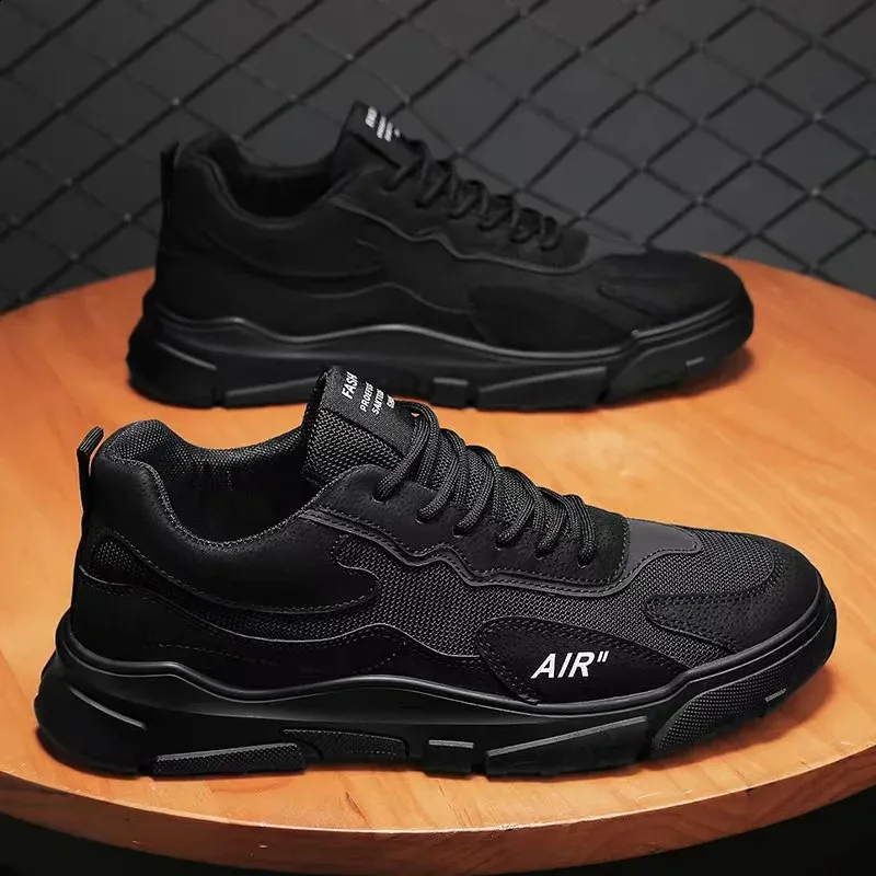 Klimveiligheidsschoenen voor heren Mesh Ademend Buitensport Trend Lage schaatsschoen Heren Licht Antislip Platform_voghion.com