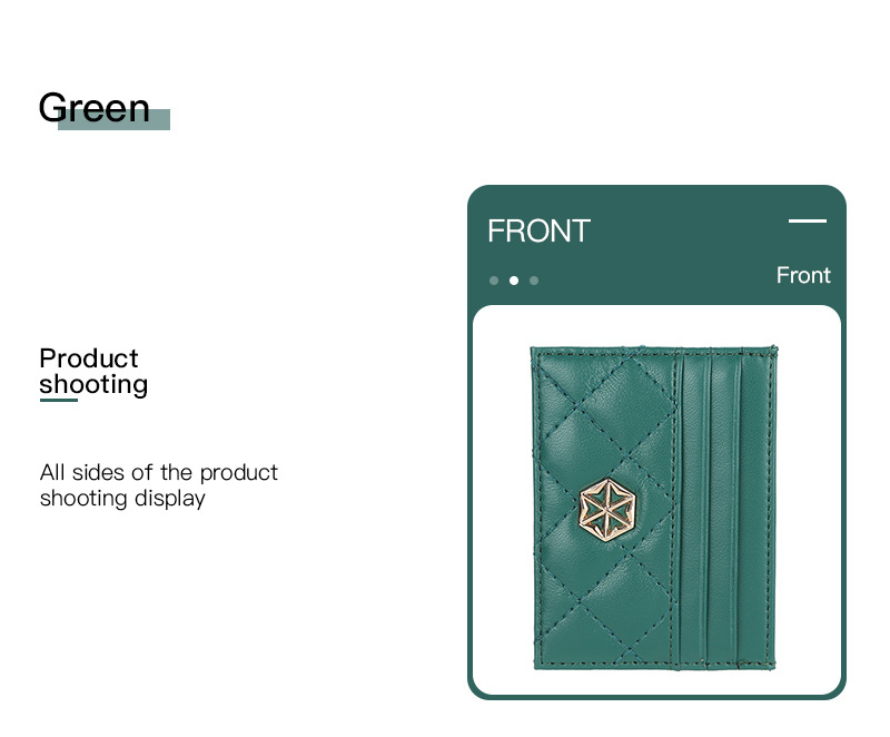BOISEEN nuovo porta carte per donna versione coreana sottile porta carte d' identità multi-card in rilievo porta carte di credito mini porta carte di credito all'ingrosso_voghion.com