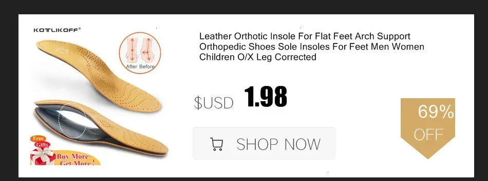 Running Sport Orthopedic Insoles Shock Absorbant Pads Sole Pad Shoes Insert Foot Care For Plantar Fasciitis 250114_desvips.com