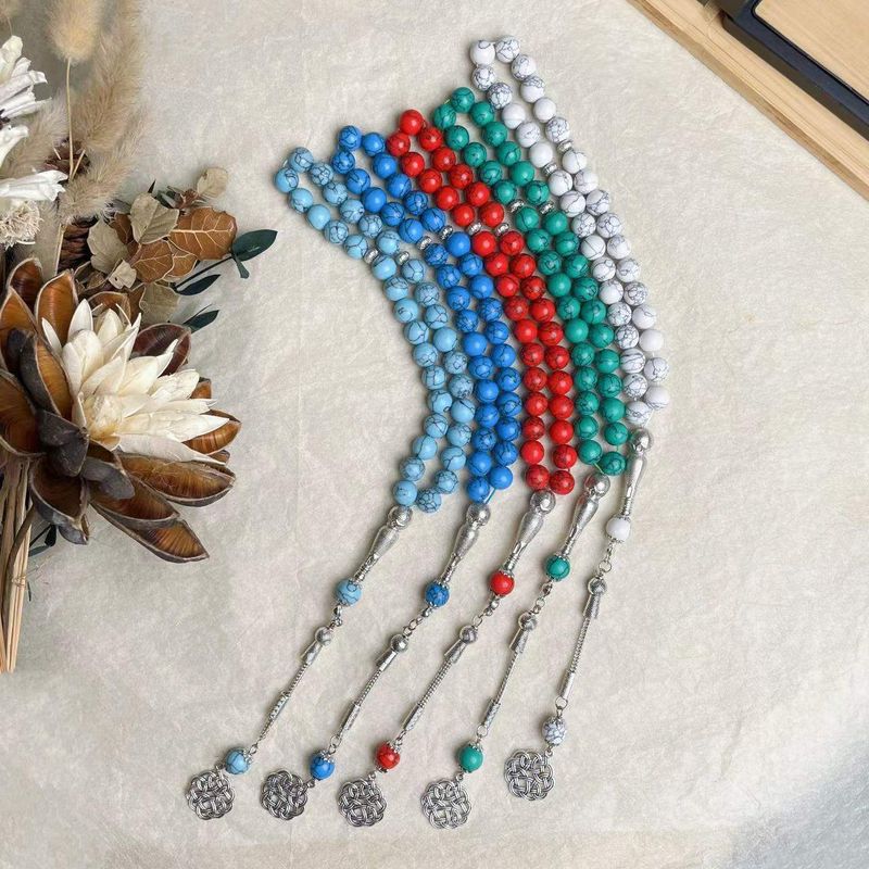 33 nuovi rosari musulmani turchesi di alta qualità, design originale da 10 mm, Tasbih, fatti a mano_voghion.com