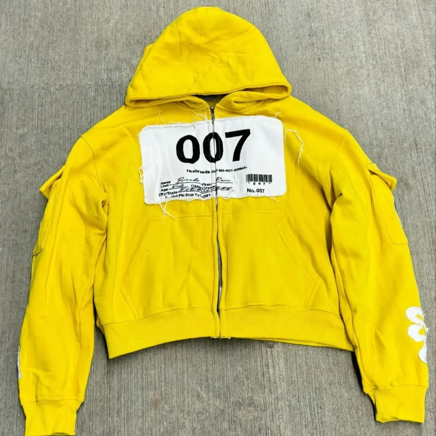 Y2K Zip Up Haruku Hip Hop Fashion Patch Stickerei Übergroße Männer Frauen Lose Beiläufige Hoodie Jacke Streetwear 240926_voghion.com