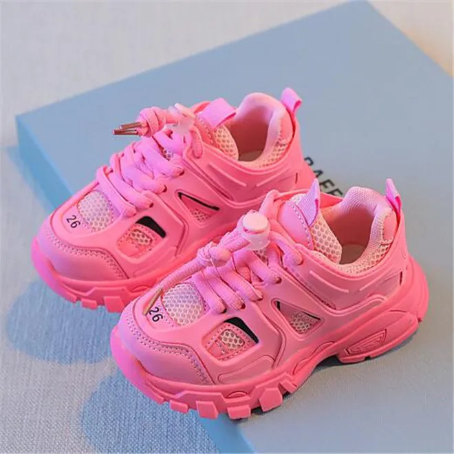 Chaussures de sport tendance pour enfants, garçons et filles, baskets décontractées pour le printemps et l'automne_voghion.com