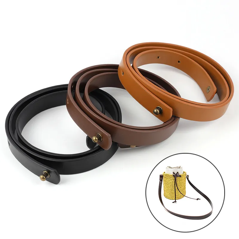 1 szt. 88-91 cm pasek ze skóry PU z odpinanymi uchwytami regulowane paski na ramię do torebek damskie akcesoria do toreb DIY_voghion.com