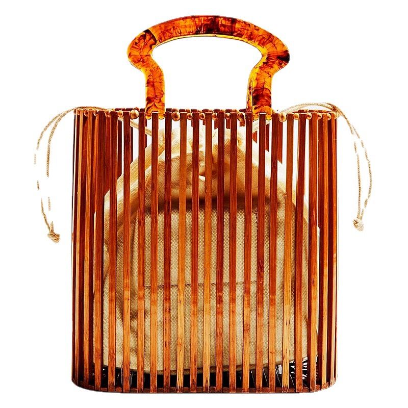 Borsa a secchiello in acrilico alla moda da donna_voghion.com