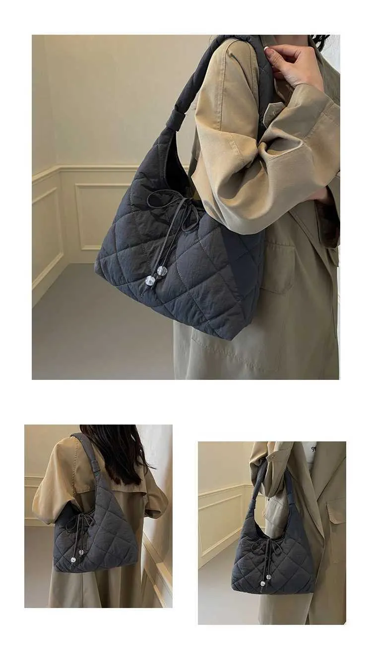 Vintage Style Women's Shoulder Bag Large Capacity Canvas Handbag_voghion.com