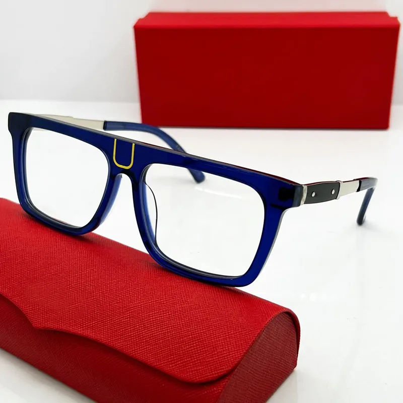 Dizajnerske sunčane naočale Cheetah Classic pravokutnik metalna serija Živahne i elegantne poslovne ležerne muške i ženske naočale s punim optičkim okvirom_voghion.com