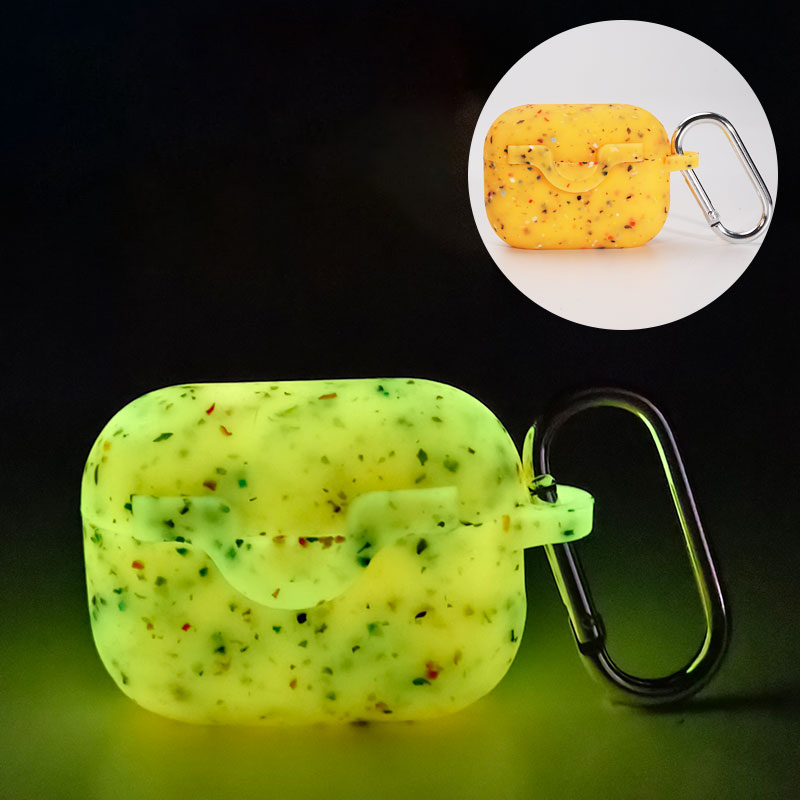 For Iphone AirPods Pro 2nd Gen 3 Luminous Shockproof Bluetooth Earphone Case_voghion.com