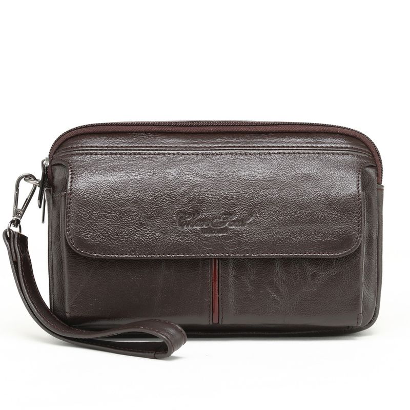 Business echtes leder herren handtasche brieftasche, pratico stirnd schicht, rinndsleder handtasche, schlüssel tasche_voghion.com