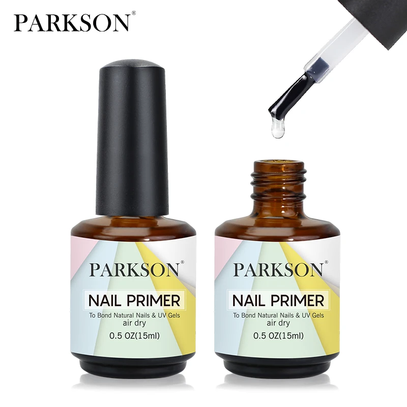 Parkson 15 ml greitai džiūstantis gruntas be rūgščių UV gelio pagrindo gruntas Nereikia UV LED lempos mirkyti gelinis nagų lakas nagų dailės dizainui_voghion.com