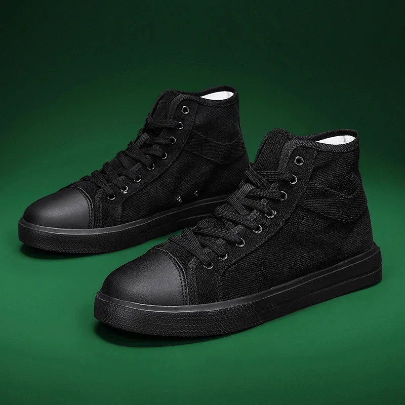 Sneakers Skateboarden Dames Heren Unisex Lichtgewicht Hoge Canvas Schoenen Koppels Wandelen Mannen Gig Maat 36-46_voghion.com