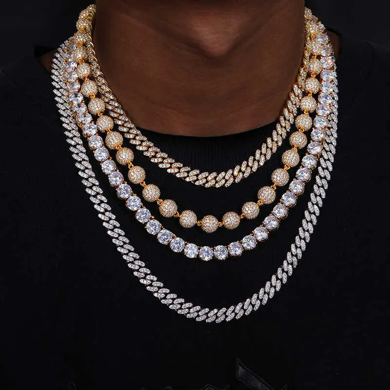 Ciondolo da 8 mm a 10 mm con moissanite VVS1 di alta qualità, collana da uomo e da donna in argento sterling, supera i test del diametro._voghion.com