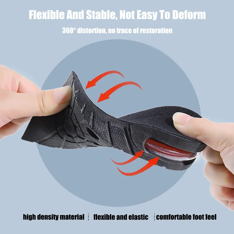 Height Increase for Men Women Elevator Shoes Cushion Unisex Sneakers Heel Lifting Insert Heighten Half Insoles 375cm_voghion.com