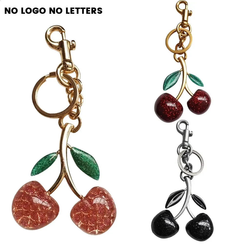Bag Cute Keychain with Metal Key Ring and Clip Cherry Charm PurseBags Accessories for Women 240813_voghion.com