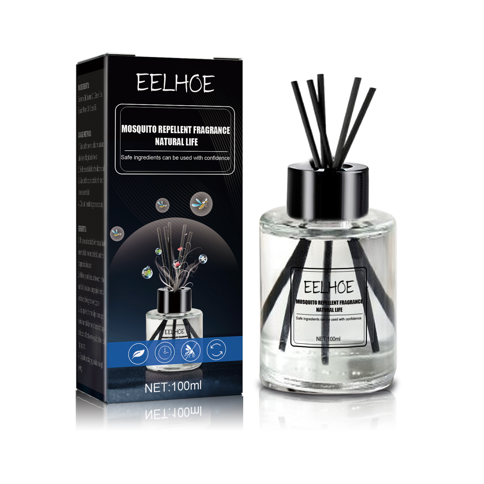EELHOE Mosquito Repellent Perfume, Indoor Car Perfume Fresh Air To Prevent Mosquito Bites Mosquito Repellent Aroma_voghion.com