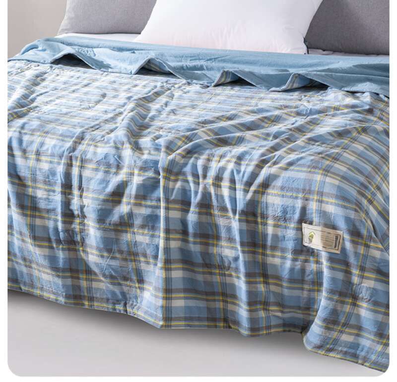 Cotton Summer Air Conditioning Cooling, Made Of Cotton, Summer Bedding Washable Lightweight_voghion.com
