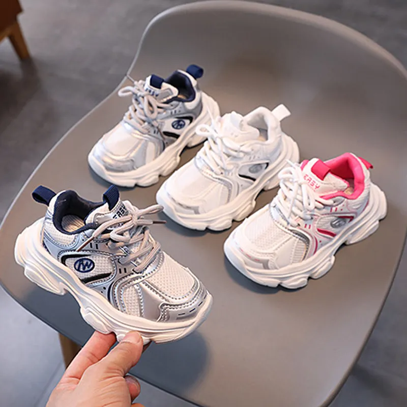 Scarpe da ginnastica per bambini piccoli, per ragazzi e ragazze, in rete, leggere, per esterni, Littlesprouts Kids Sport Running, antiscivolo, per bambini_voghion.com