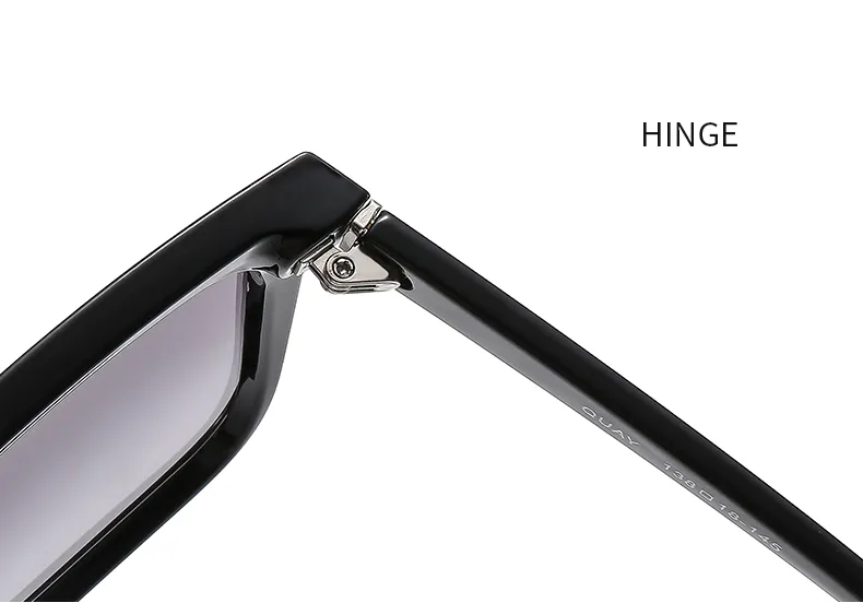 Oversized Square Sunglasses Nightfall Brand Design Trend Sun Glasses for Women Classic Traveg Quay Shade Eyeglasses_voghion.com