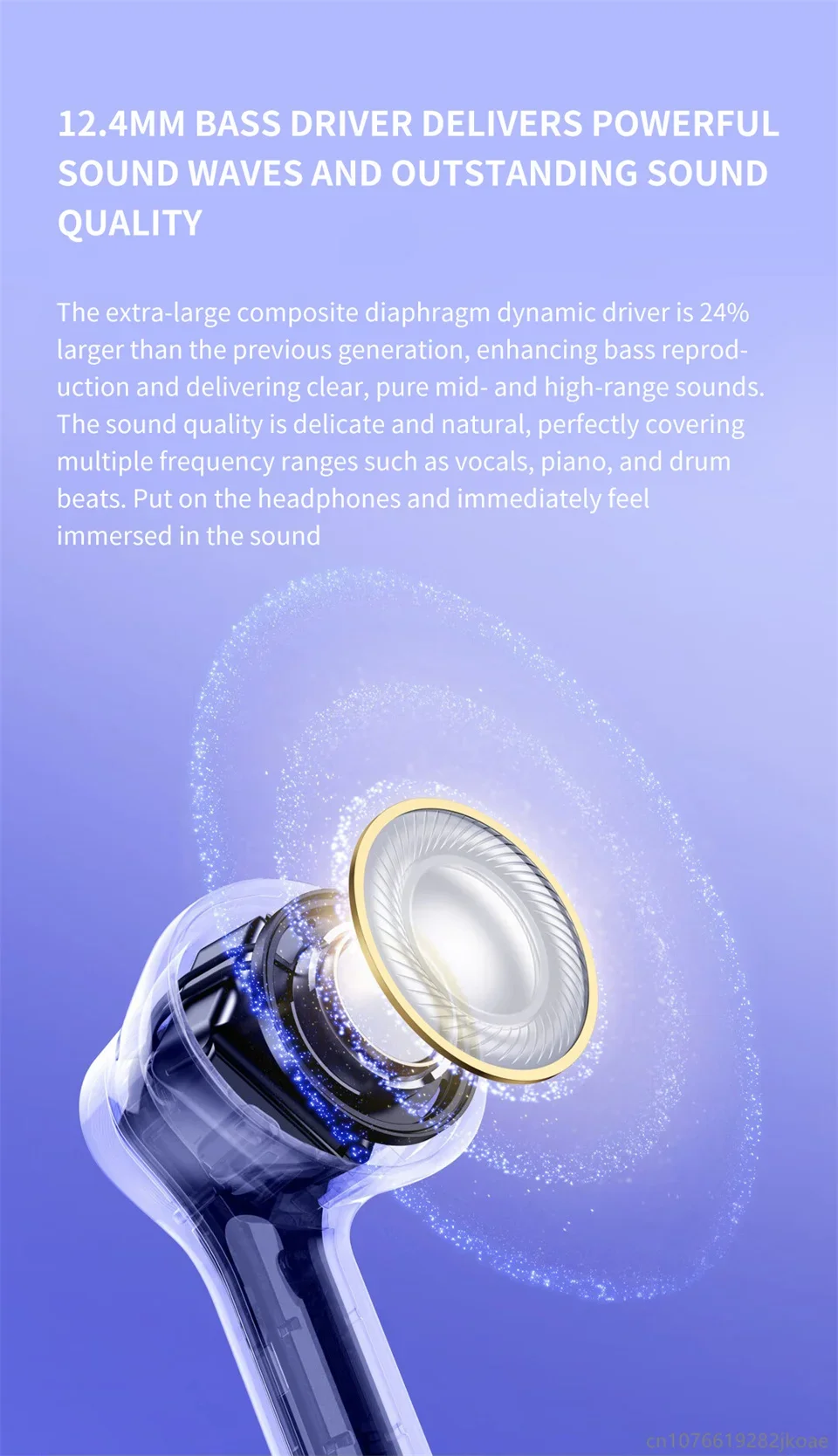Realme Buds T200 Lite Bluetooth Wireless Headphones Hifi Stereo_voghion.com