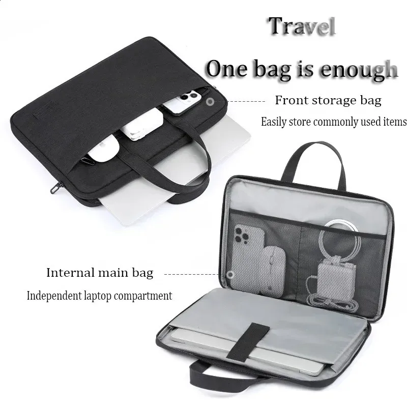 Housse pour ordinateur portable pour ordinateur portable 13 14 15 17 pouces Air Pro HP 240907_voghion.com