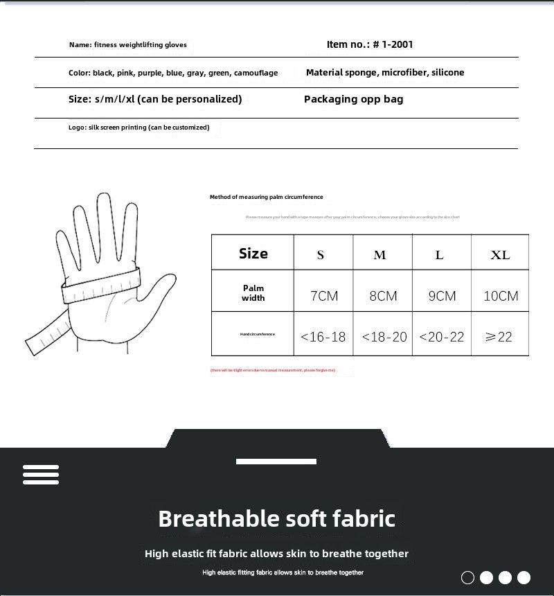 Fiess mit Handgelenkschoner, Laufen, Bergsteigen, Anti-Verschleiß-Halbfinger-Gl, Training, Outdoor-Radfahren, Sport, Fiess_voghion.com