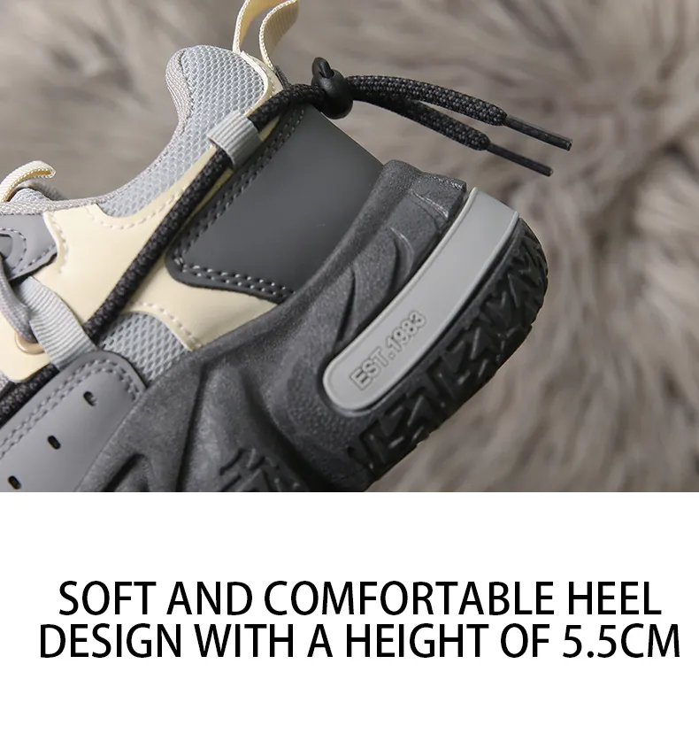 Breathable Casual Running Shoes With Thick Soles For Summer_voghion.com