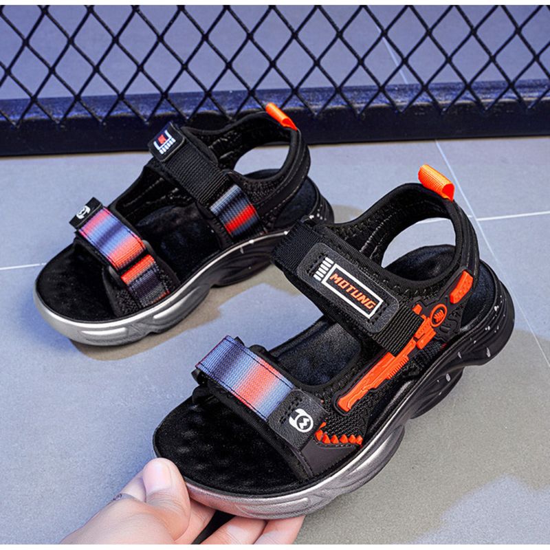 Boys sandals Summer new fashion handsome trend soft soled beach cool shoes for boys_voghion.com