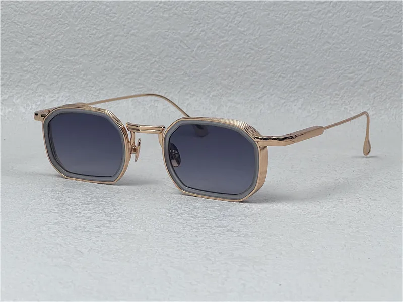 Men's Rectangular Sunglasses Metal Frame Uv400 Protection_voghion.com