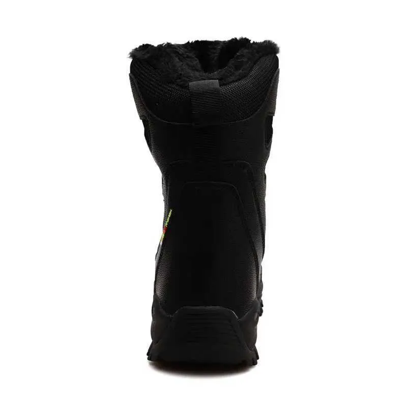 Stiefel Damen Schneestiefel Herren Plateaustiefel rutschfeste Winterpelz warme Schuhe wasserdichte Knöchelstiefel High Heels Größen 36-46 Paar T240906_voghion.com