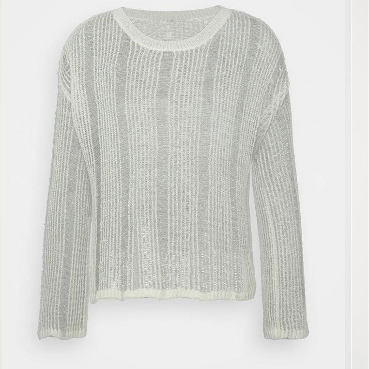 Men's Knit Tops Long Sleeve Versatile Stretch Sweater For Men_voghion.com