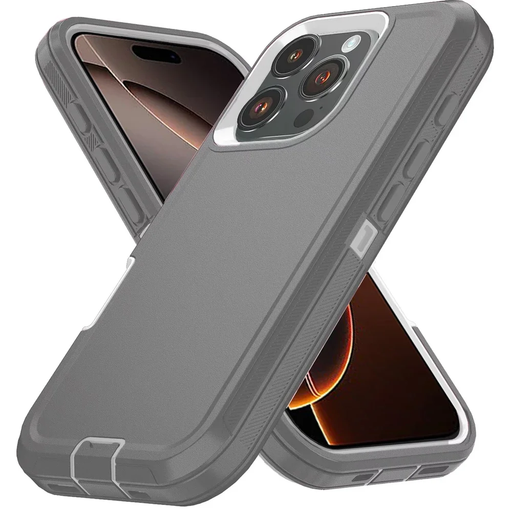 Otter Armor Shockproof Defender Phone Case For Iphone Pro Max Plus_voghion.com