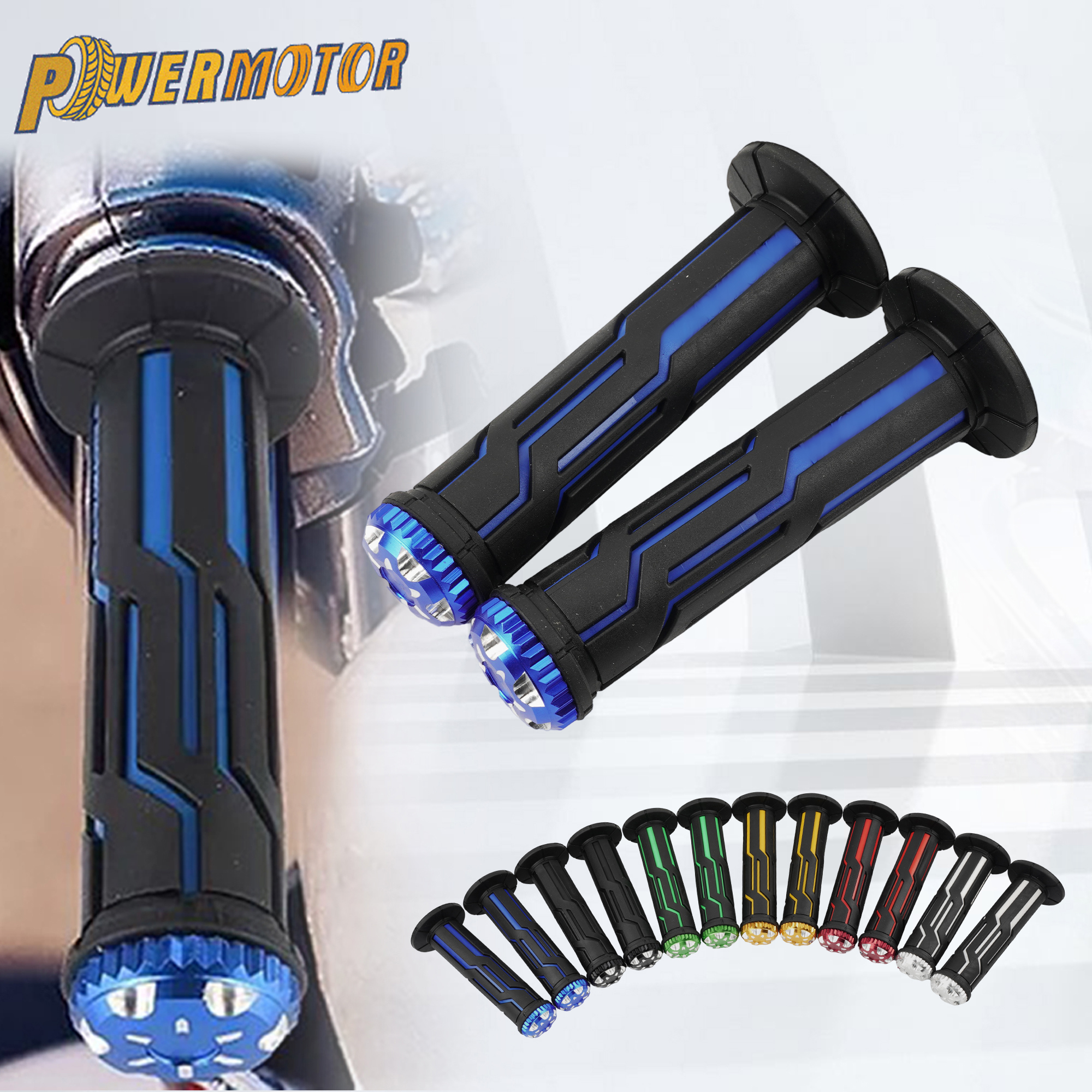 1 Pair Motorcycle 22mm 24mm Brake Clutch Handlebar Grips For KTM Honda Suzuki Yamaha Kasawaki Motorbike Grips Hand Grips