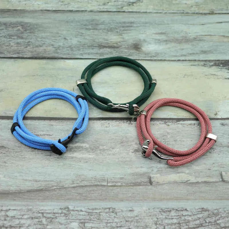Ozean Tier Hai Armband Homme Weibliche Multi-schicht Einstellbare Charm Braslet Camping Schmuck Strand Zubehör Geschenk Für_voghion.com