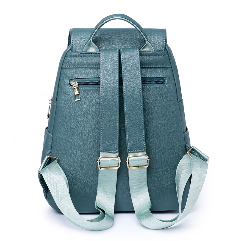 Deri Moda Kadın Sırt Çantası Açık Seyahat Çantası Büyük Kapasiteli Kız Okul Çantası Günlük Knapack Mochila Feminina Kesesi_voghion.com