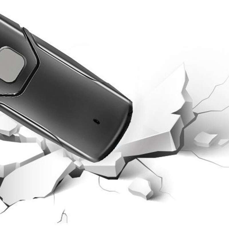 Eindimensionaler tragbarer drahtloser Bluetooth-zweidimensionaler Mini-Hand-Barcodescanner mit rotem Licht, geeignet für Geschäfte_voghion.com