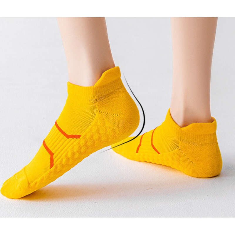 Socks Women, Short Socks For Spring And Summer, Towel Bottom, Sweat Absorbing, Breathable, Anti Slip, Women's Boat_voghion.com