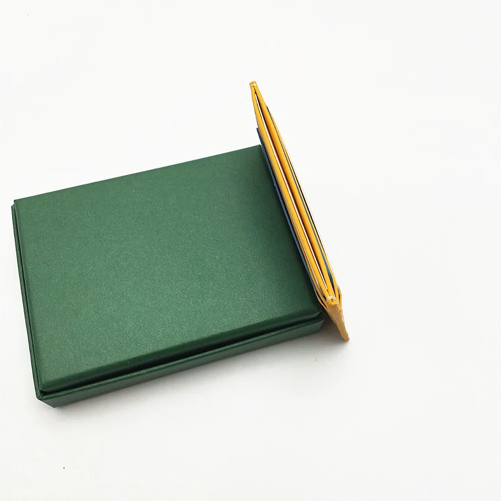Portafoglio di alta qualità per uomo e donna, porta carte di credito, classico, mini, sottile, in tela rivestita, con scatola_voghion.com