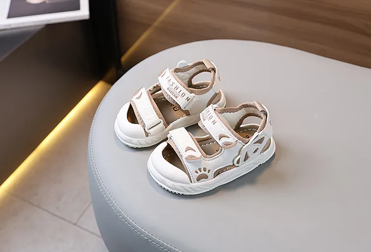 Sandalias de verano para niños, suelas suaves, antideslizantes, para playa, talla 16_voghion.com
