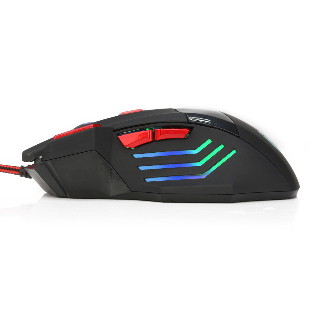 Colorful 7D glowing game mouse wired MOUSE 3200dpi firepower key batch 7_voghion.com