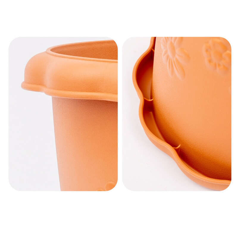 Gallon Plastic Alice Flower Large Orchid Green Rose Thickened Deep Resin Long Pot Iris_voghion.com