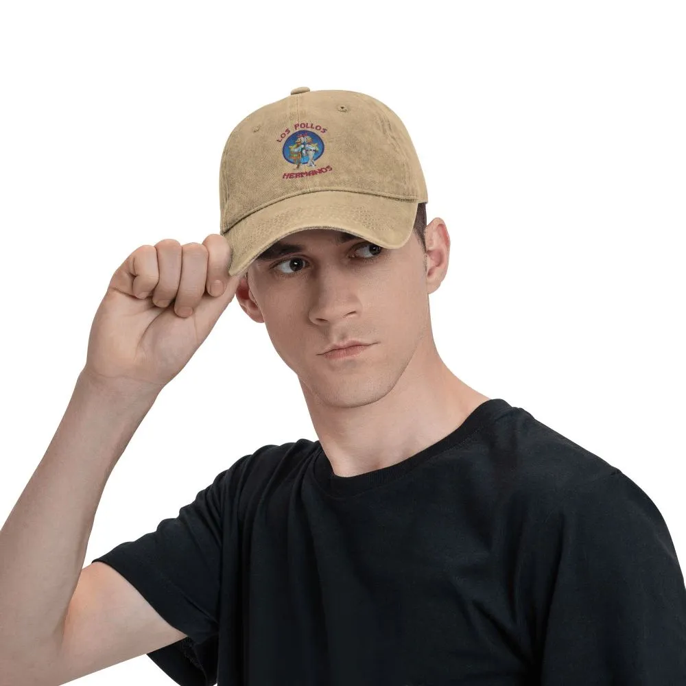 Breaking Bad Los Pollos Hermanos Baseball Cap For Men And Women_voghion.com